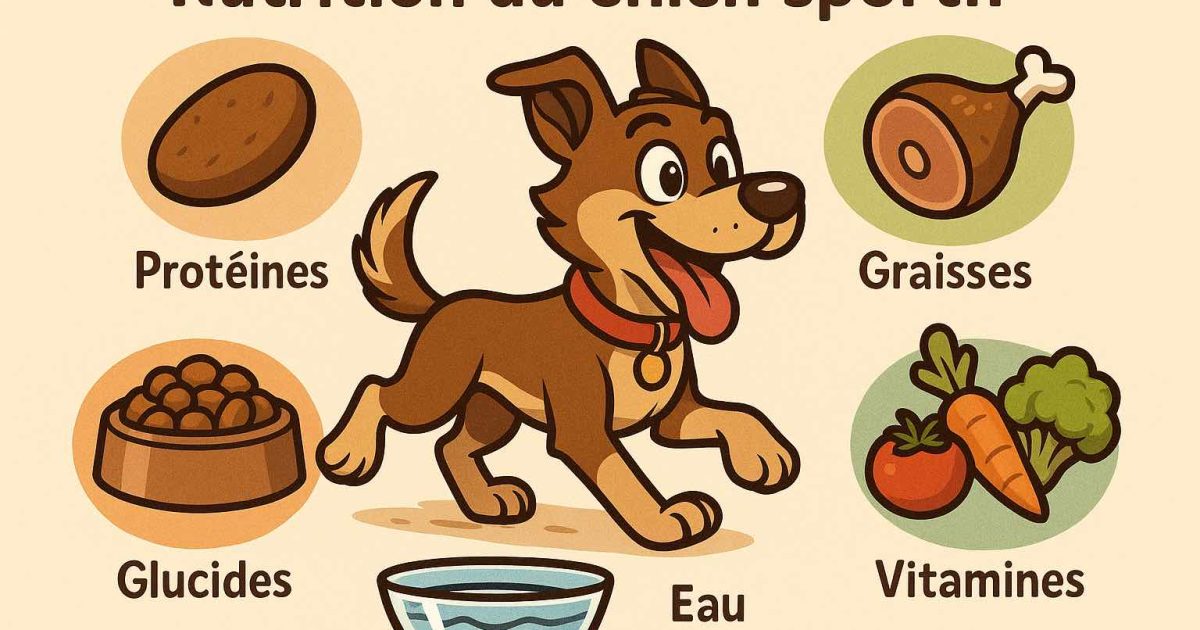 nutrition chien sportif