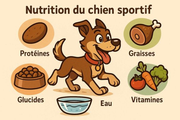 nutrition chien sportif