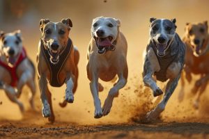 AI generated greyhound races offer the chance for you to race four ...