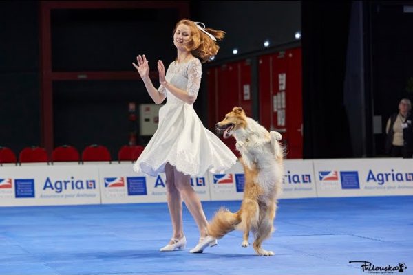 Dog Dancing World Championship 2022, Anastasiia Beaumont and ...